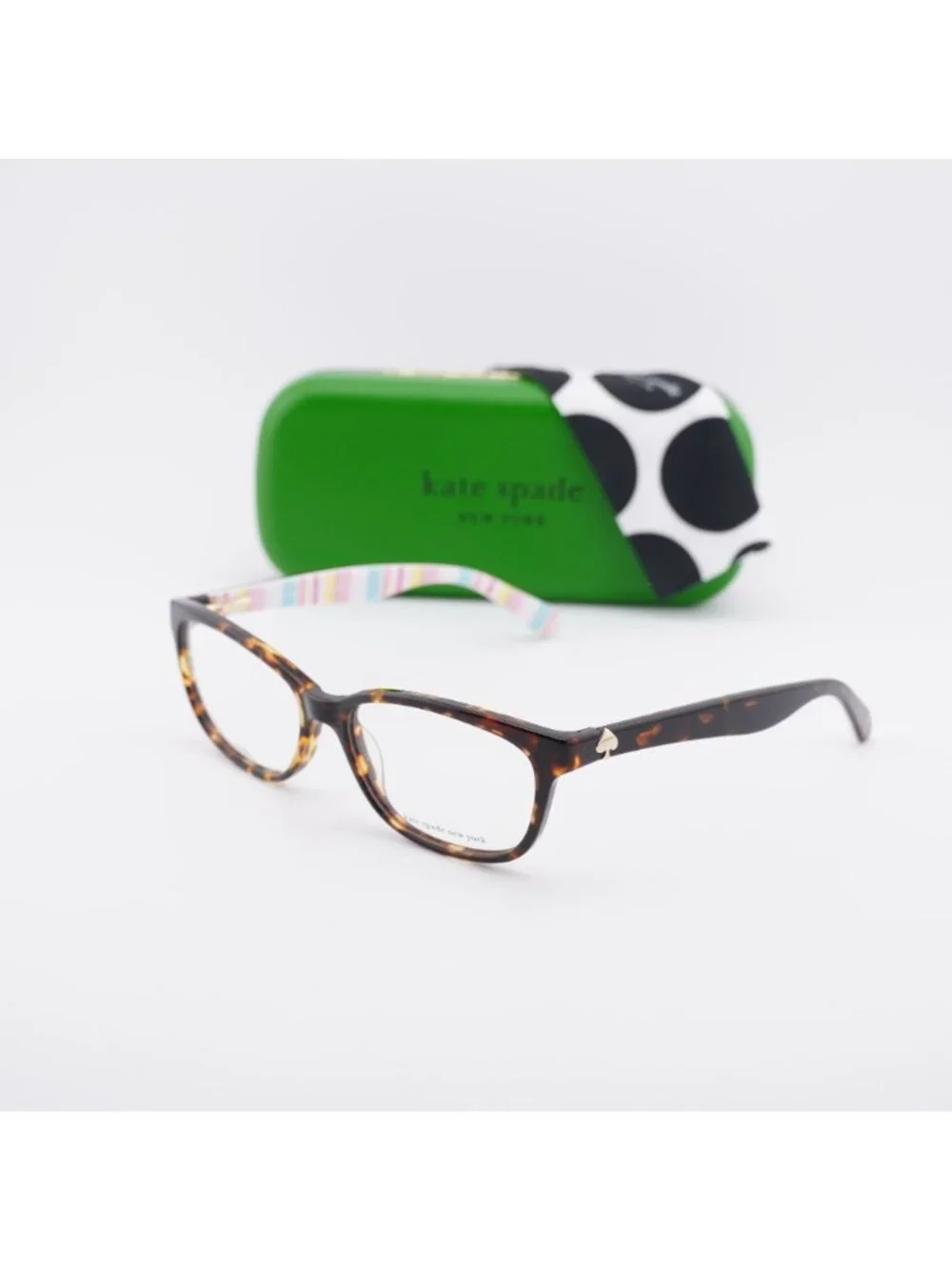 Kate Spade BRYLIE 0RNL 00 Eyeglasses Havana Pattern 54mm Rectangle Frame